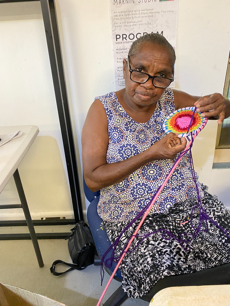 Studio Artists passing knowledge on and building up their skills
