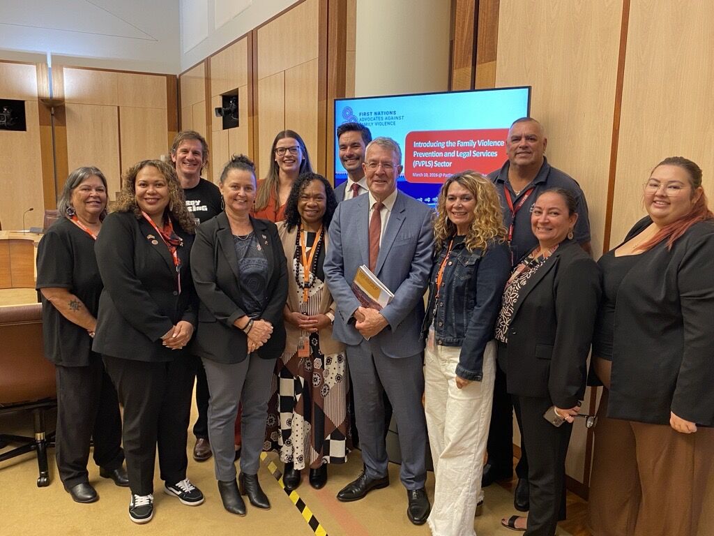 Marninwarntikura joins national FVPLS advocacy at Parliament House