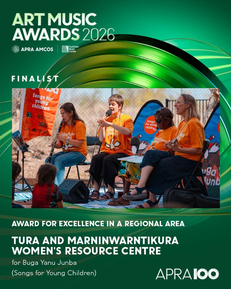 Buga Yanu Junba Named Finalist in the 2026 APRA AMCOS Art Music Awards